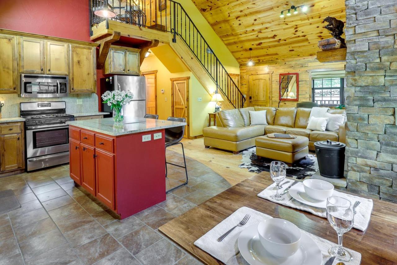 Beaver Lake Vacation Rental With Private Hot Tub! Eureka Springs Luaran gambar