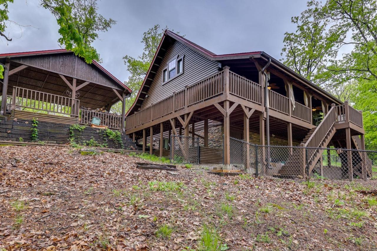 Beaver Lake Vacation Rental With Private Hot Tub! Eureka Springs Luaran gambar